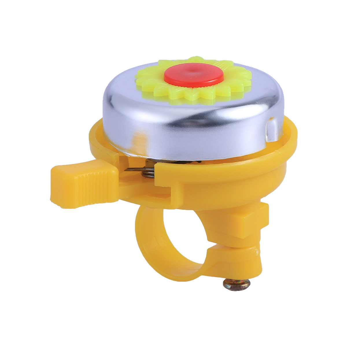 Bell Handlebar Ring - Sunflower Bike Bell Yellow Plastic Metal