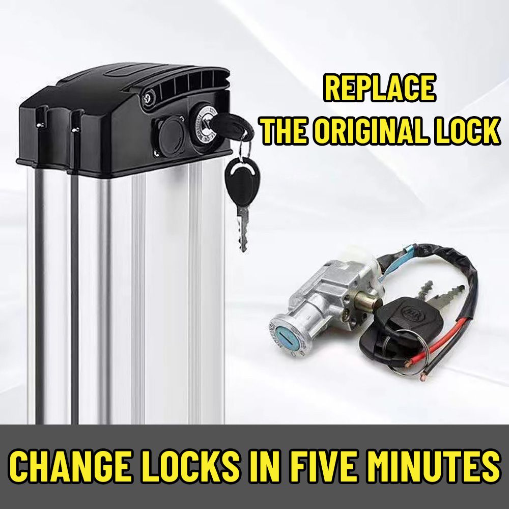 Commuter Bike Lock - E-Xe Đạp Pin Khóa Có 2