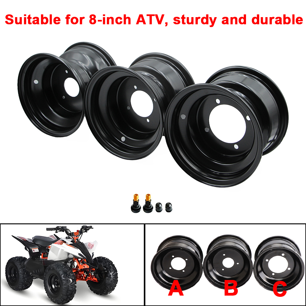 Dynamo Hub Front - 8 inch front and rear hub