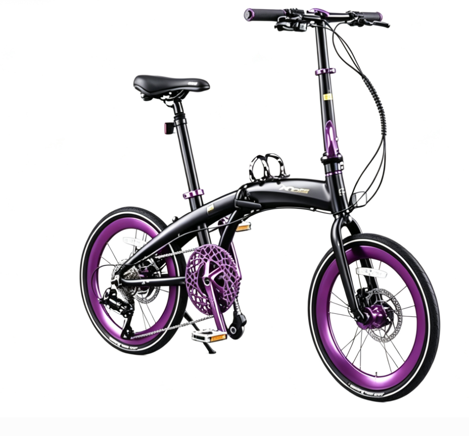 Vibrant Color Triple Folding A - đánh giá và giá Commuter Biking