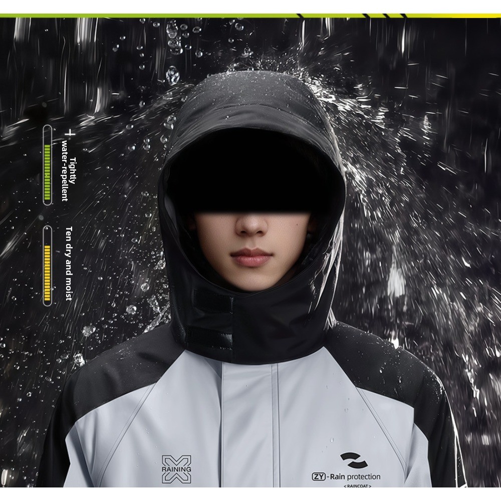 Two Piece Motorcycle Rain Suit - đánh giá và giá Cycling Commute Jacket