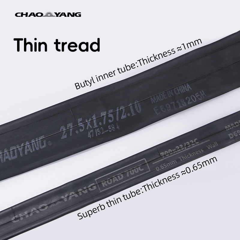 2PCS Chaoyang Road Bicycle Inn - đánh giá và giá Inner Tube 700C