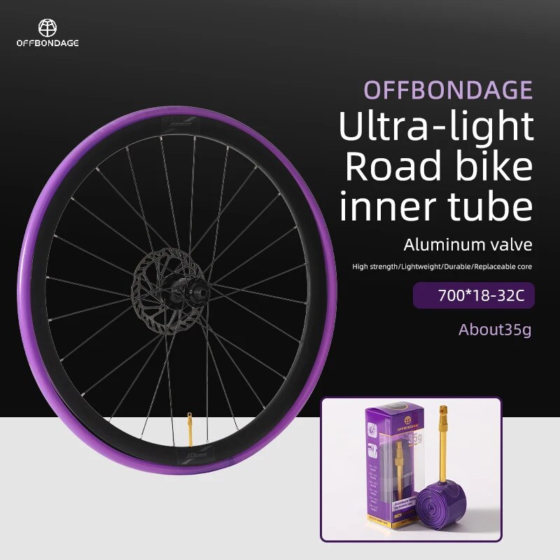 OFFBONDAGE Aluminum Valve Ultr - đánh giá và giá Inner Tube 700C