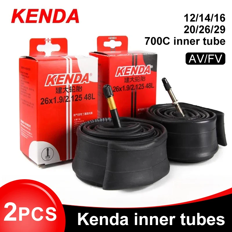 2PCS KENDA Bicycle Inner Tube  - đánh giá và giá Inner Tube 700C