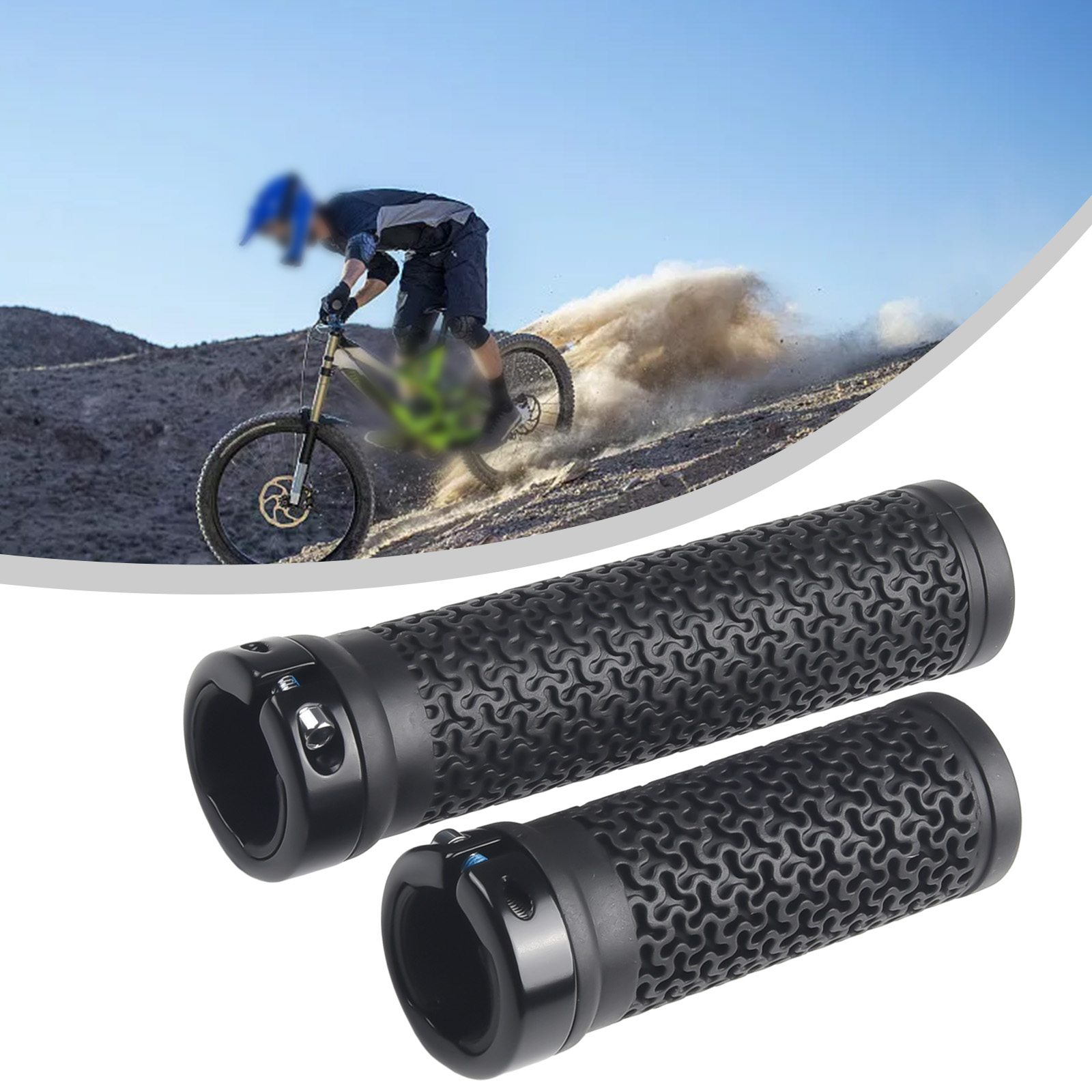 1 Pair Bicycle Handle Soft Rub - đánh giá và giá Commuter Bike Lock