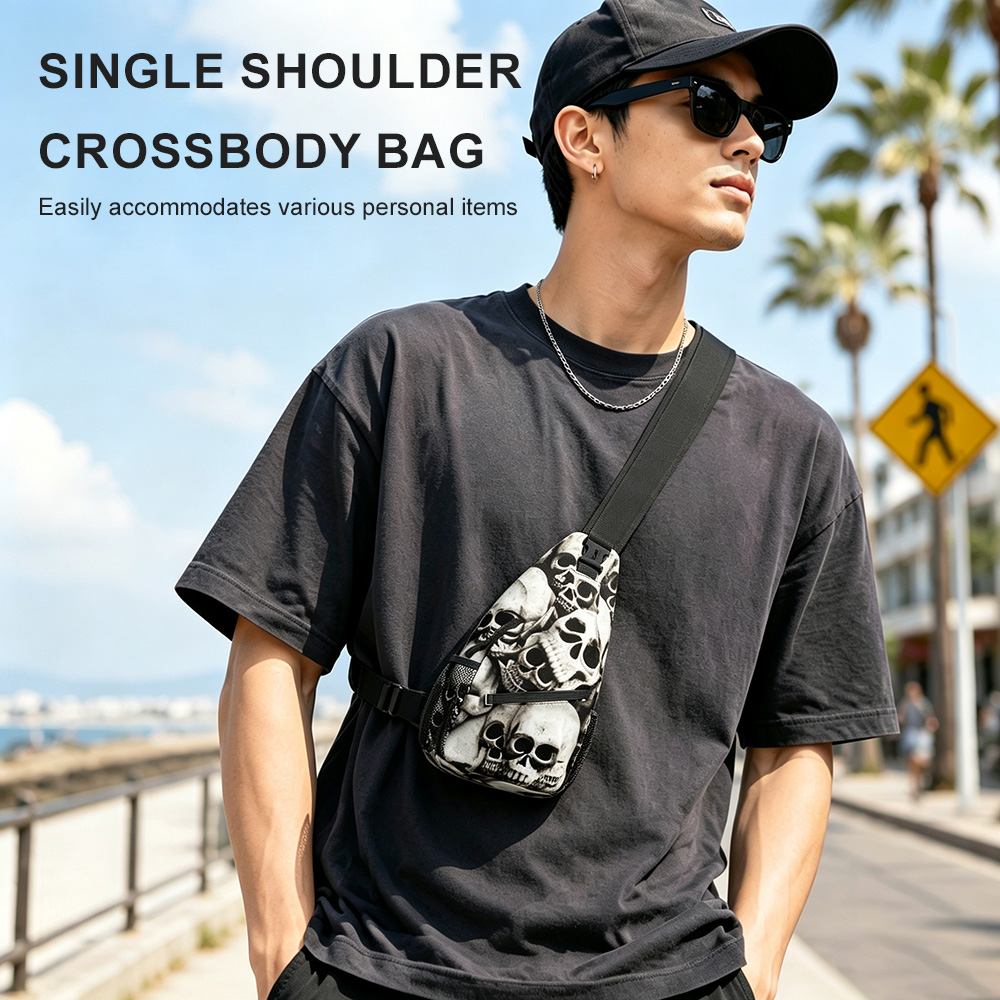 Men Crossbody Sling Chest Bag  - đánh giá và giá Cycling Commute Essentials