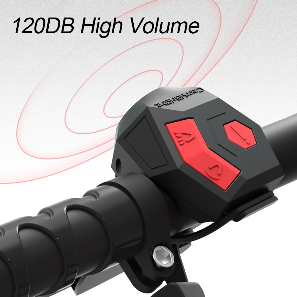 Bike Electronic Horn Bell USB  - đánh giá và giá Bell Handlebar Ring