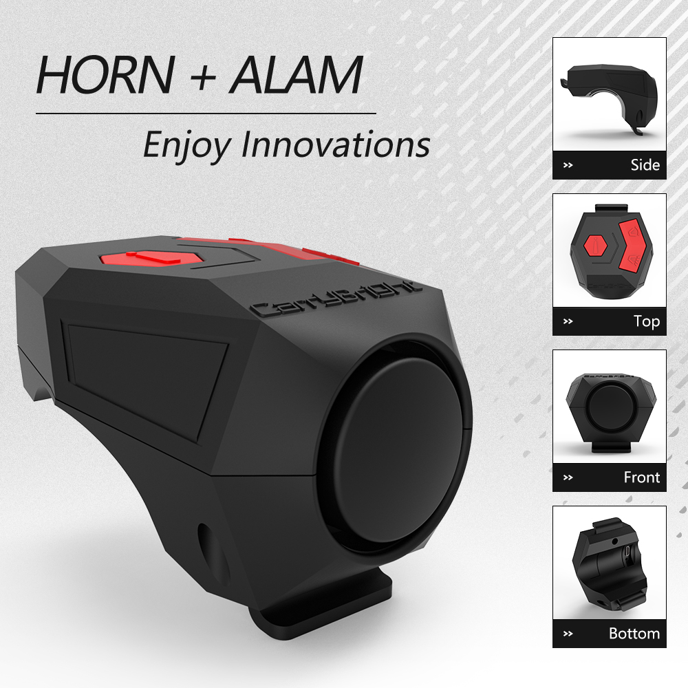 Bike Electronic Horn Bell USB  - đánh giá và giá Bell Handlebar Ring