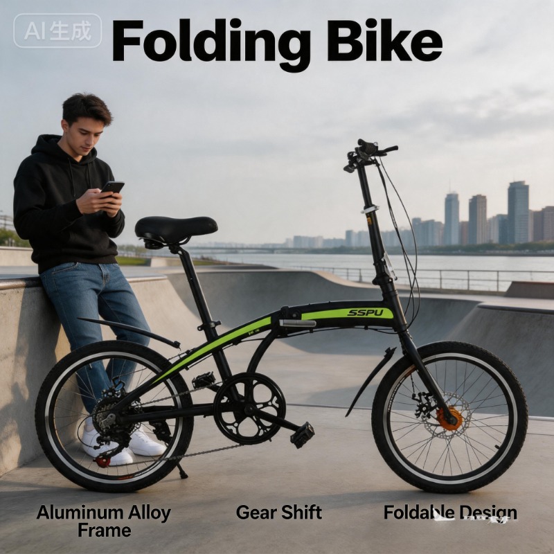 UltraLight 20 Inch Folding Bik - đánh giá và giá Commuter Biking