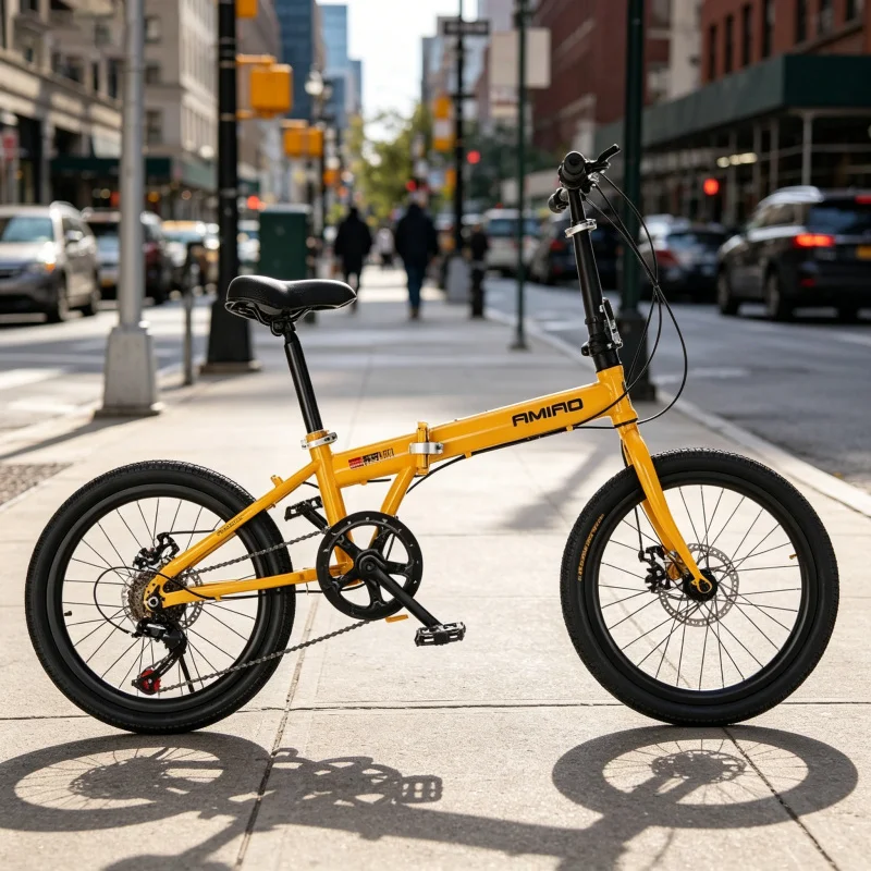 20 Inch Yellow Spoke Wheel Fol - đánh giá và giá Commuter Biking