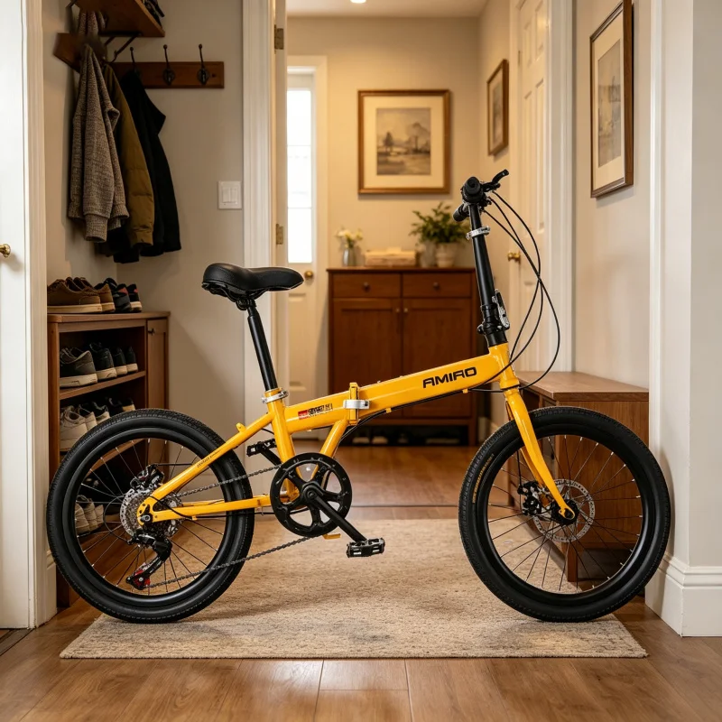 20 Inch Yellow Spoke Wheel Fol - đánh giá và giá Commuter Biking