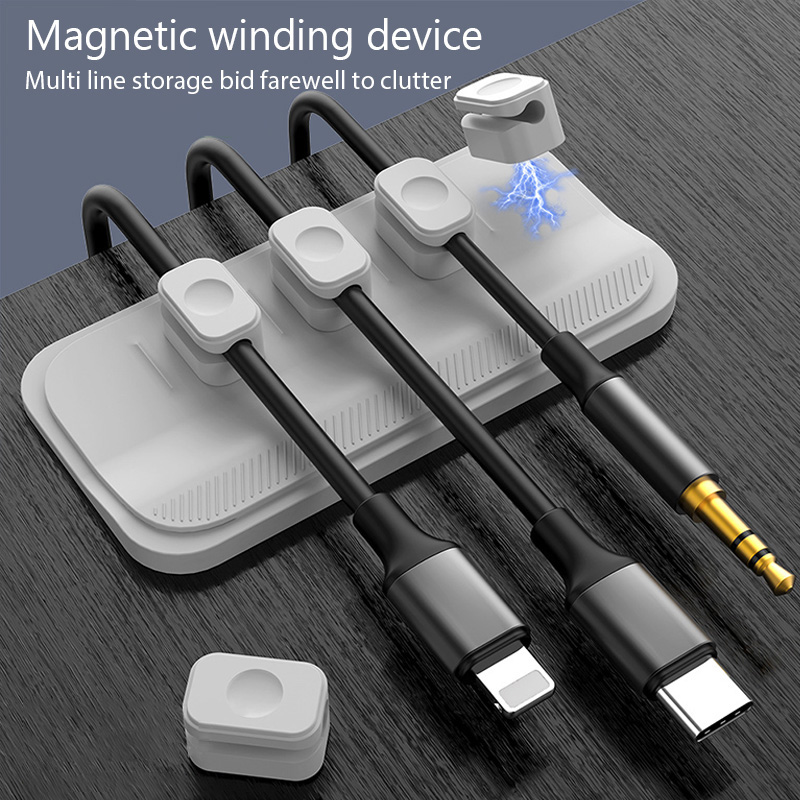 Cable Organizer Magnetic Cable - đánh giá và giá Cable Lock Flexible