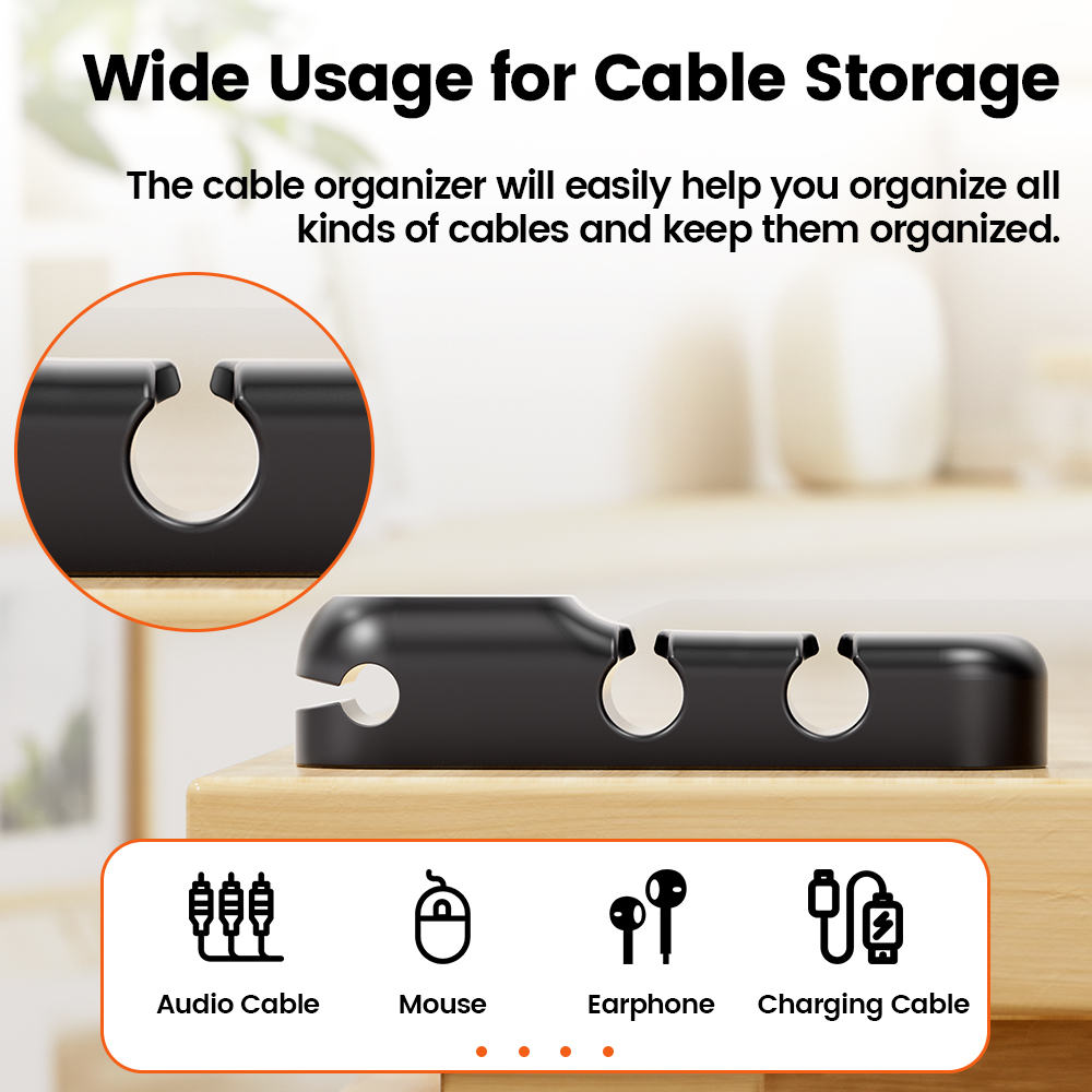 Toocki Cable Organizer 3 5 7 H - đánh giá và giá Cable Lock Flexible