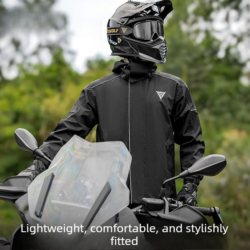 Motorcycle Rain Suit Waterproo - đánh giá và giá Cycling Commute Jacket
