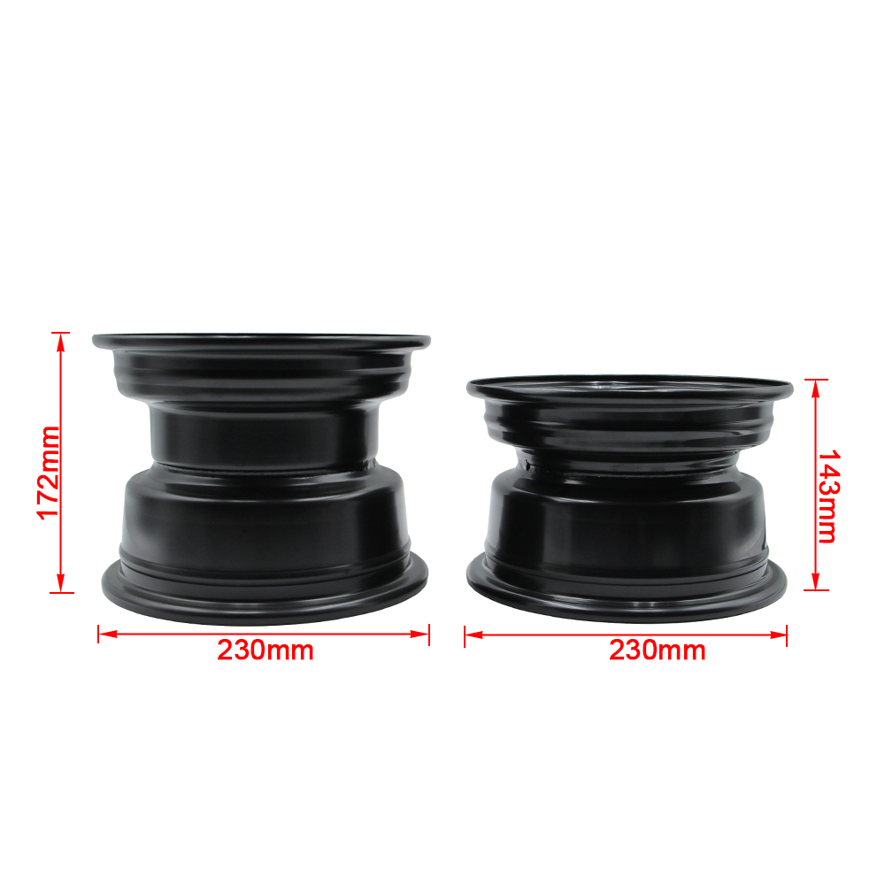 8 inch front and rear hub rims - đánh giá và giá Dynamo Hub Front