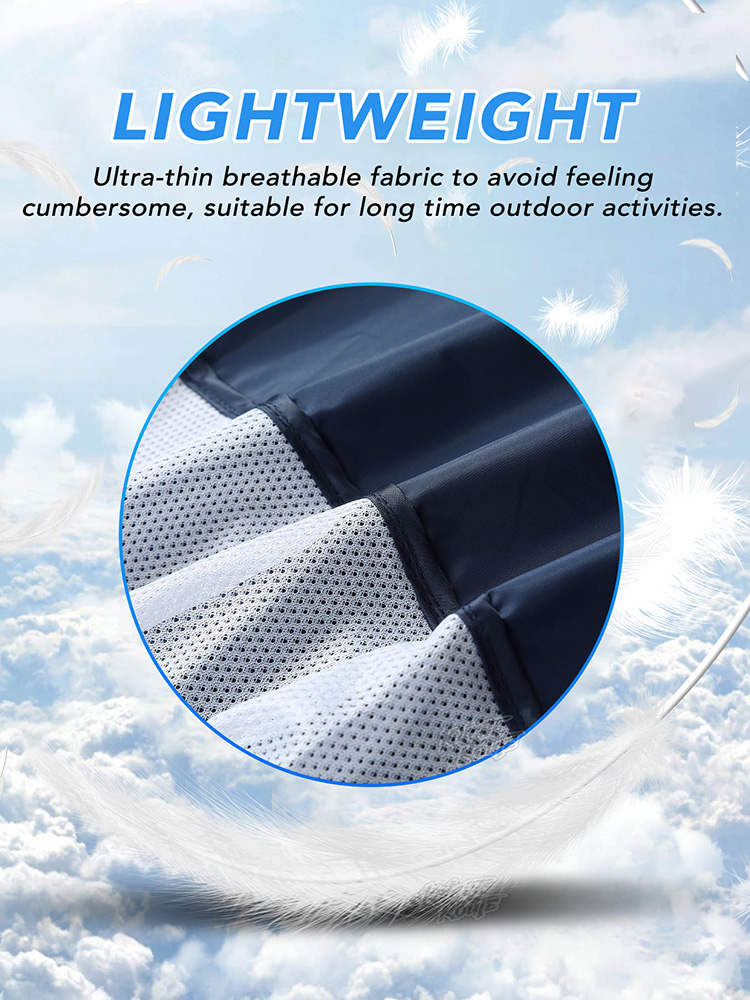 Fan Vest Wearable Cooling Air- - đánh giá và giá Cycling Commute Clothes