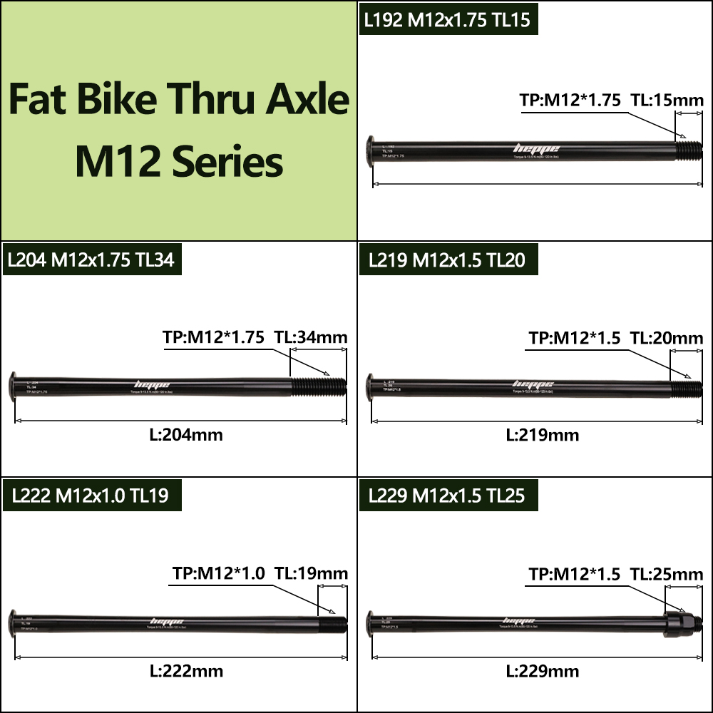 HEPPE Fatbike Thru Axle Fat-ti - đánh giá và giá Dynamo Hub Front