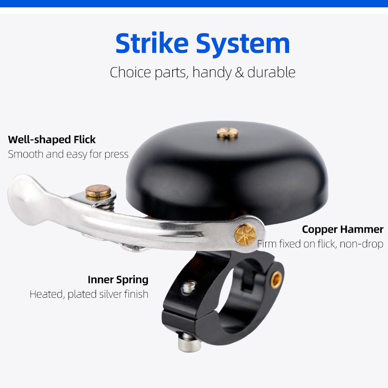 Deemount Cổ Điển Chu Kỳ Chuông - đánh giá và giá Bell Handlebar Ring